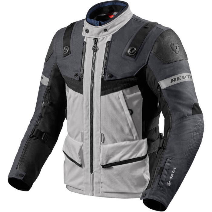 REV'IT Defender 3 GTX Jacket Silver/Antracite