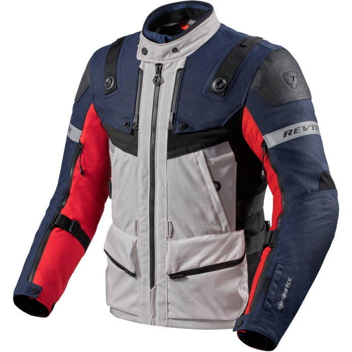 REV'IT Defender 3 GTX Jacket Red/Blue