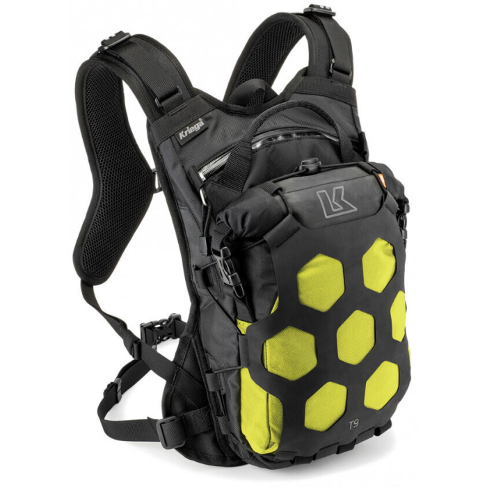 Kriega Trail 9 Rugtas Fluo Yellow