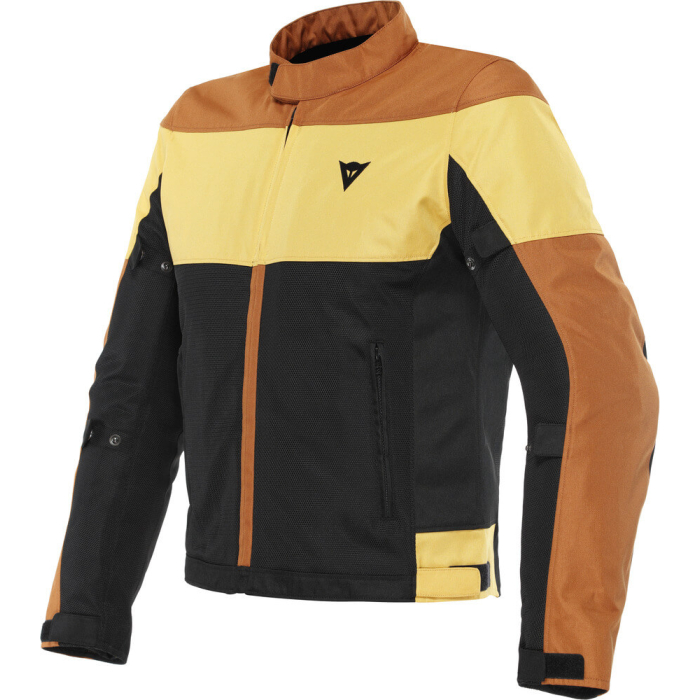 Dainese Elettrica Air Tex Jacket Brown/Yellow 23F