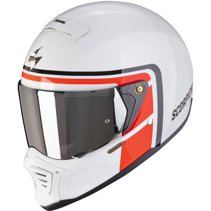 Scorpion EXO-HX1 Nostalgia White/Red/Black