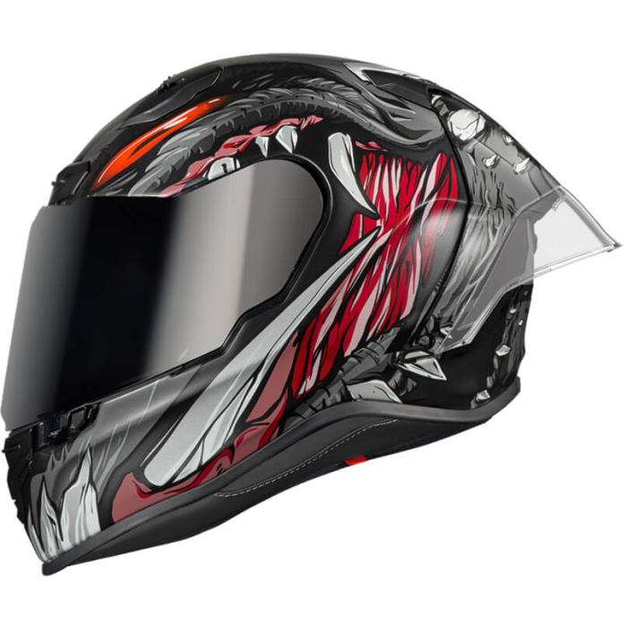 NEXX X.R3R Zorga Black/Red Matt