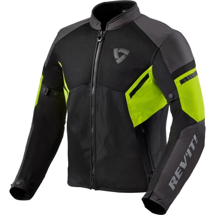 REV'IT GT-R Air 3 Jacket Black/Neon Yellow