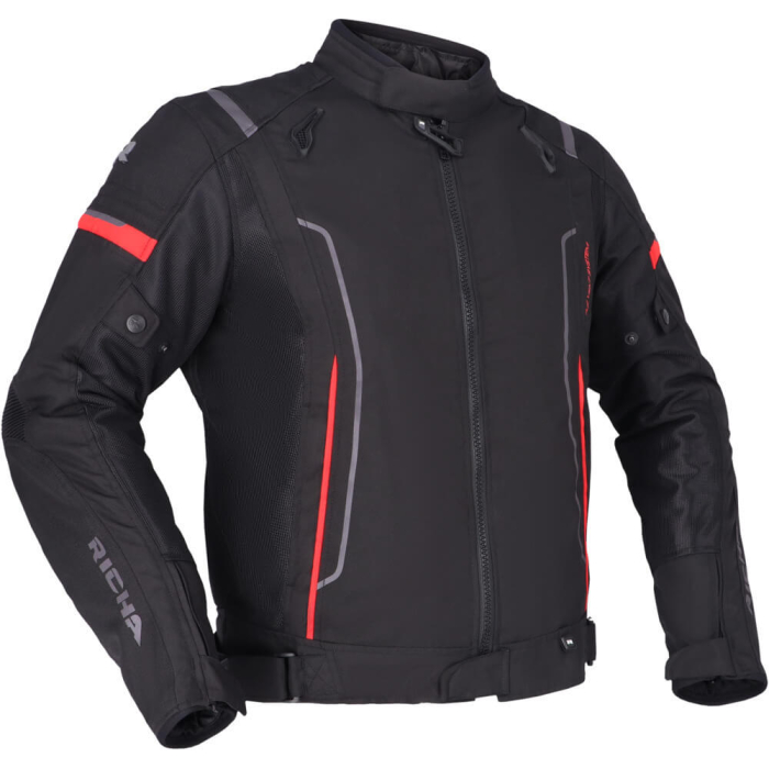Richa Airstream 3 Jacket Black/Red 400