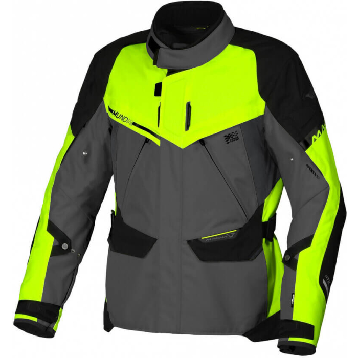 Macna Mundial Jacket Grey/Yellow 871