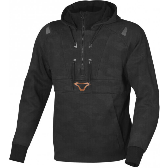 Macna Byron Hoodie Black/Grey 180