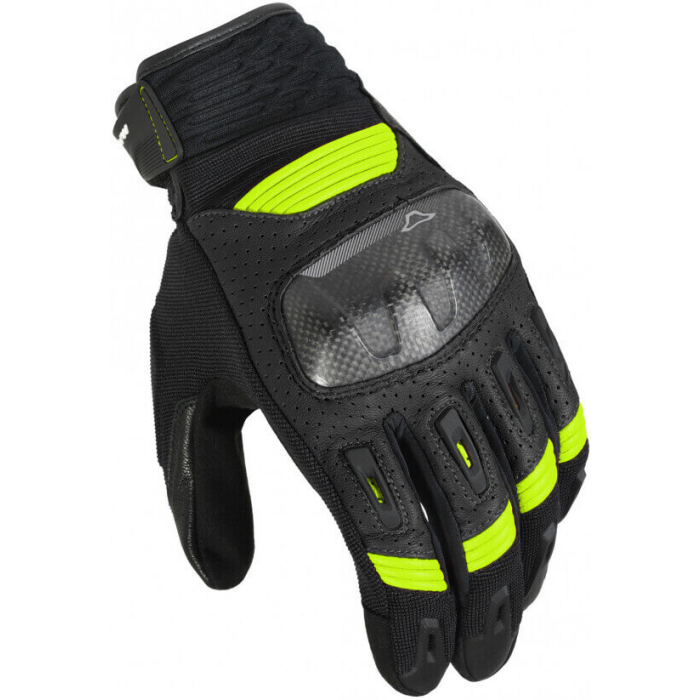 Macna Rime Gloves Black/Yellow 170