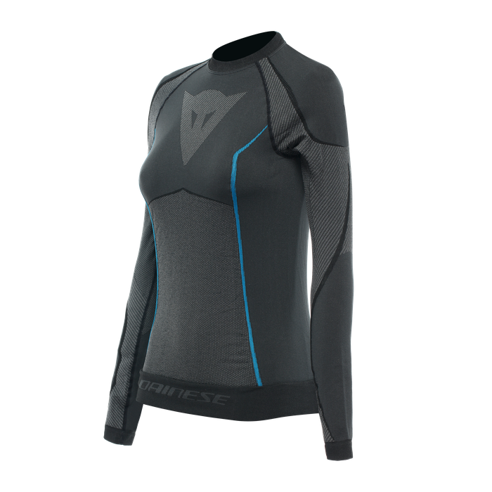 Dainese Dry Longsleeve Lady Black/Blue 607