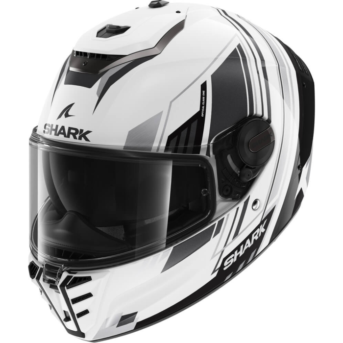 Shark Spartan RS Byhron White Black Chrome WKU - Worldwide