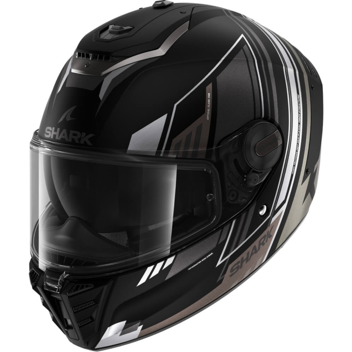 Shark Spartan RS Byhron Mat Black Anthracite Chrome KAU
