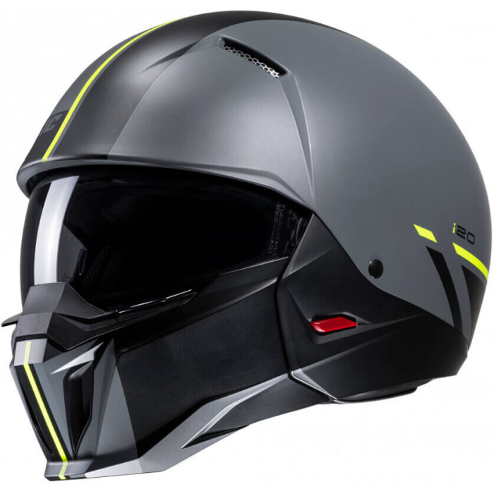 HJC i20 Batol Grey/Yellow 817