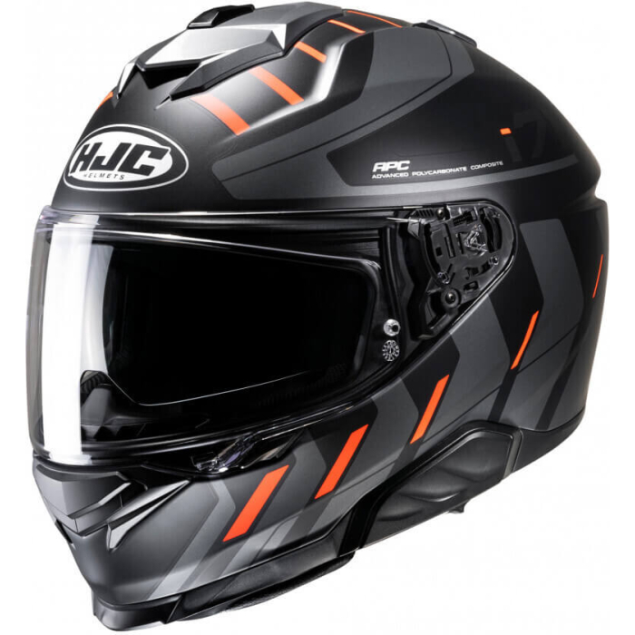 HJC i71 Simo Black/Orange 813
