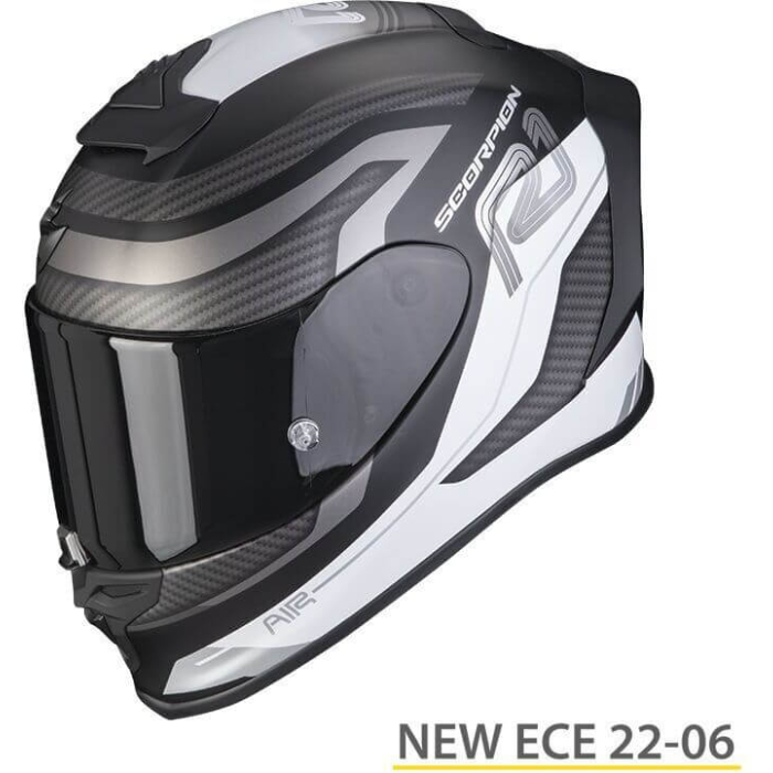 Scorpion EXO-R1 EVO AIR Vatis Matt Black/White