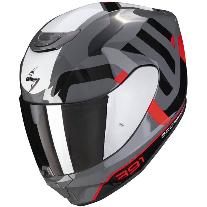 Scorpion EXO-391 Arok Grey/Red/Black