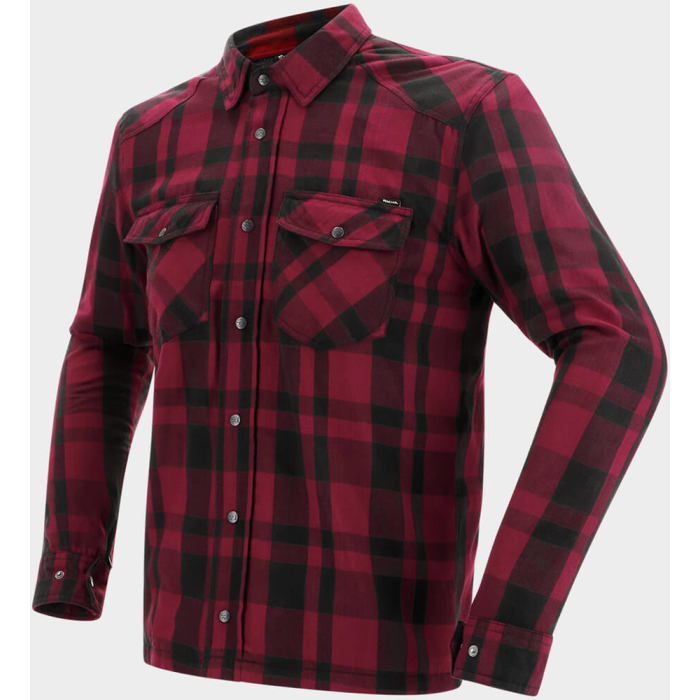 Richa Forest Shirt Black/Burgundy 1200