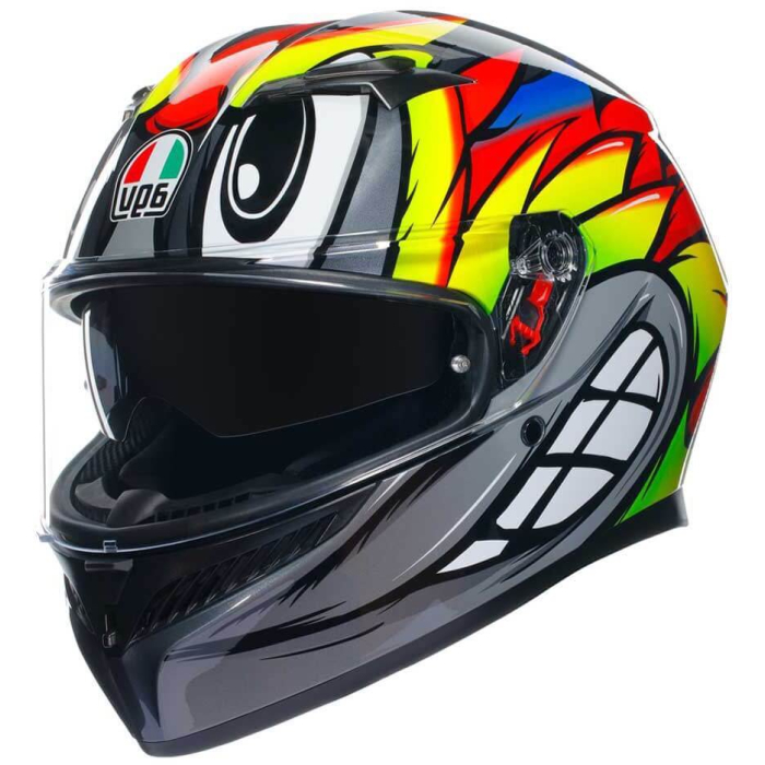 AGV K3 2023 Birdy 2.0 Grey/Yellow/Red