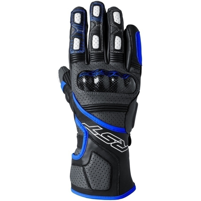 RST Fulcrum CE Gloves Grey/Blue/Black