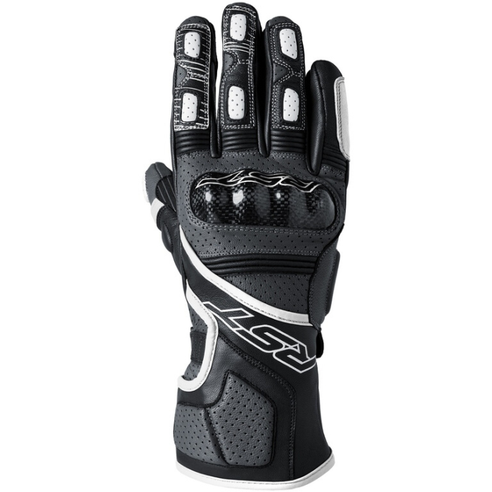 RST Fulcrum CE Gloves Grey/White/Black