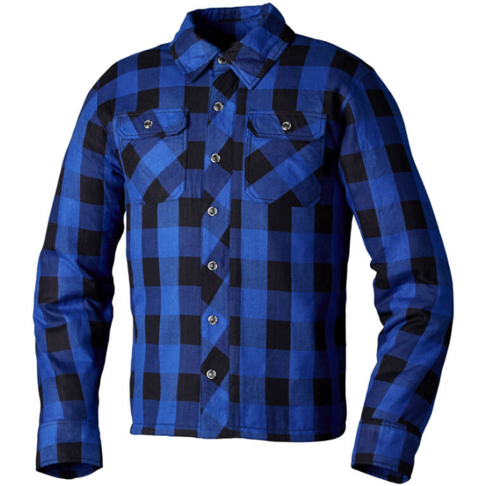 RST RST X KEVLAR® Lumberjack CE Jacket Blue Check