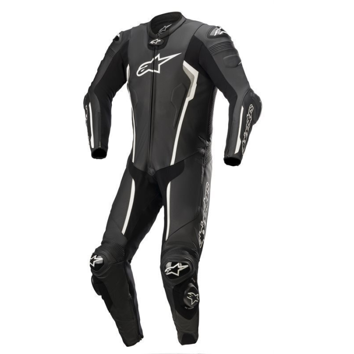 Alpinestars Missile V2 Leather One Piece Black White 12