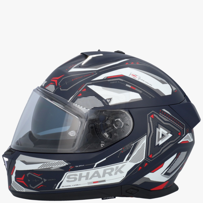 Shark Skwal I3 Linik Mat Blue/White/Red BWR
