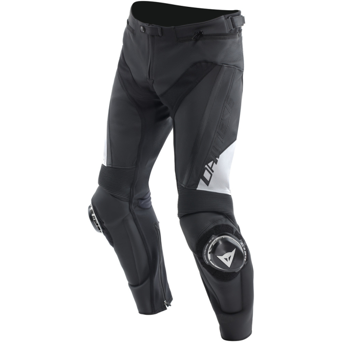 Dainese Delta 4 Leather Pants Black/White
