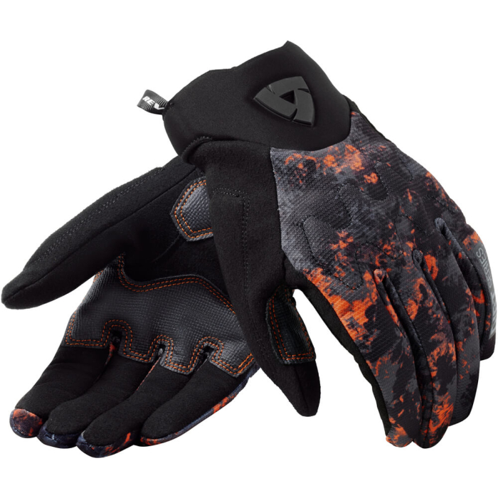 REV'IT Continent WB Gloves Black/Orange