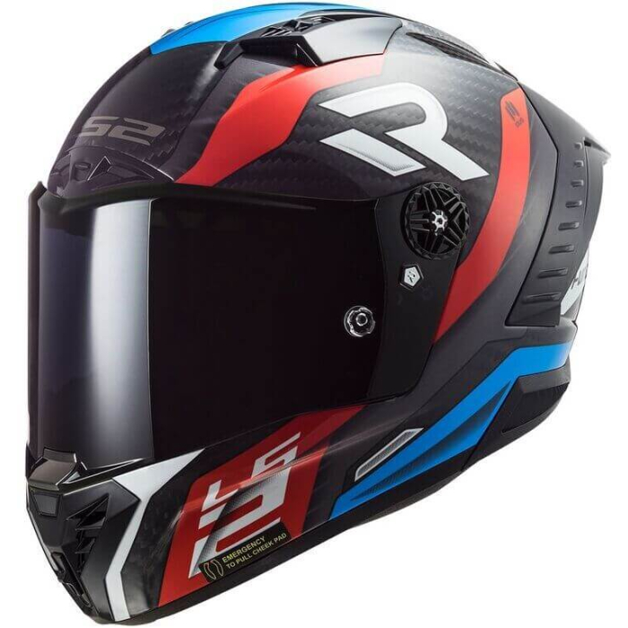 LS2 FF805 Thunder Carbon Supra Red Blue 06