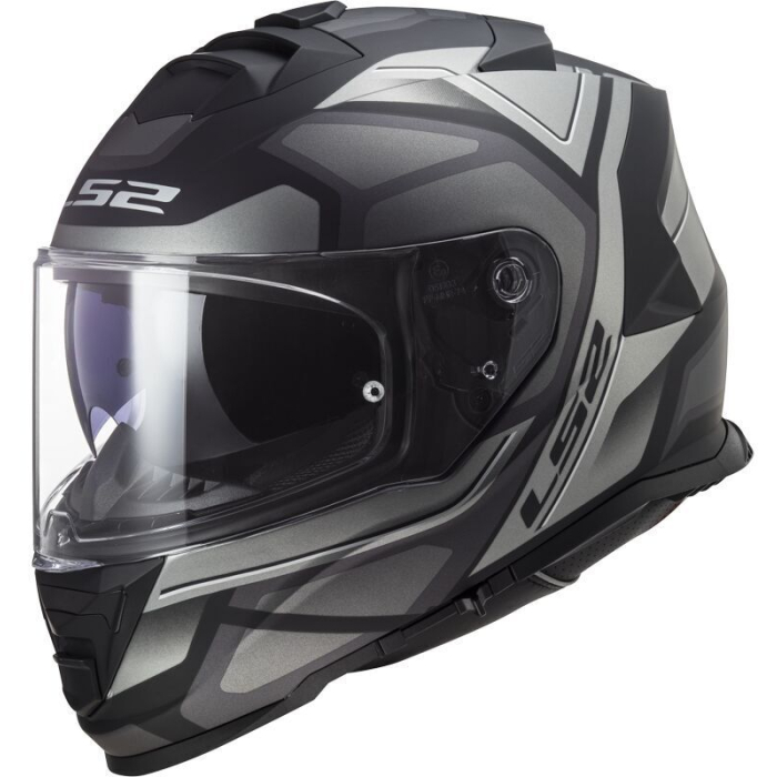 LS2 FF800 Storm II Faster Matt Titanium