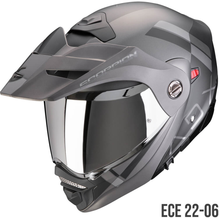 Scorpion ADX-2 Galane Matt Black/Silver