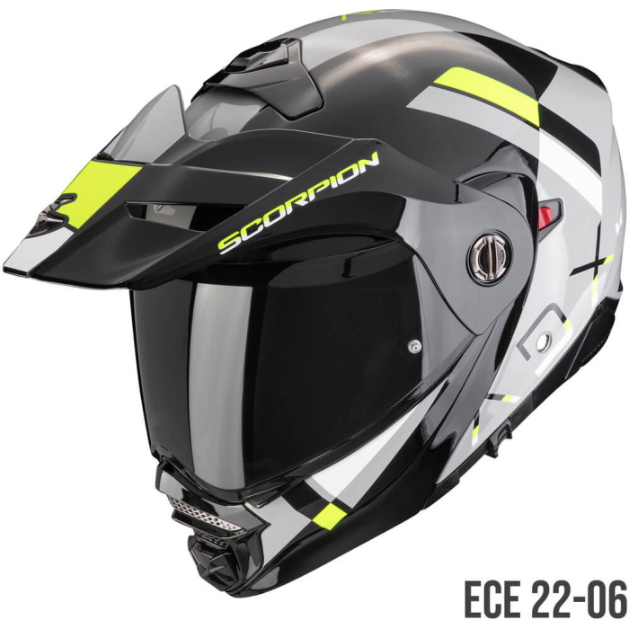 Scorpion ADX-2 Galane Grey/Black/Neon Yellow
