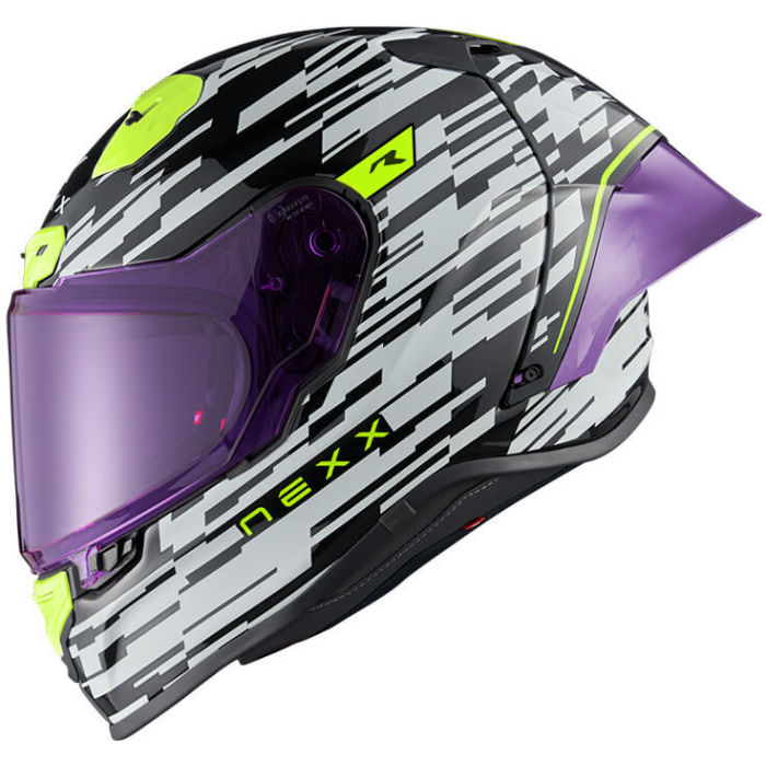 NEXX X.R3R Glitch Racer White Neon