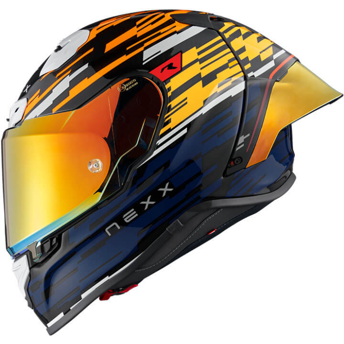 NEXX X.R3R Glitch Racer Orange/Blue
