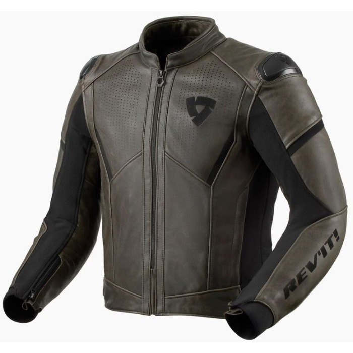 REV'IT Parallax Jacket Black Olive Green
