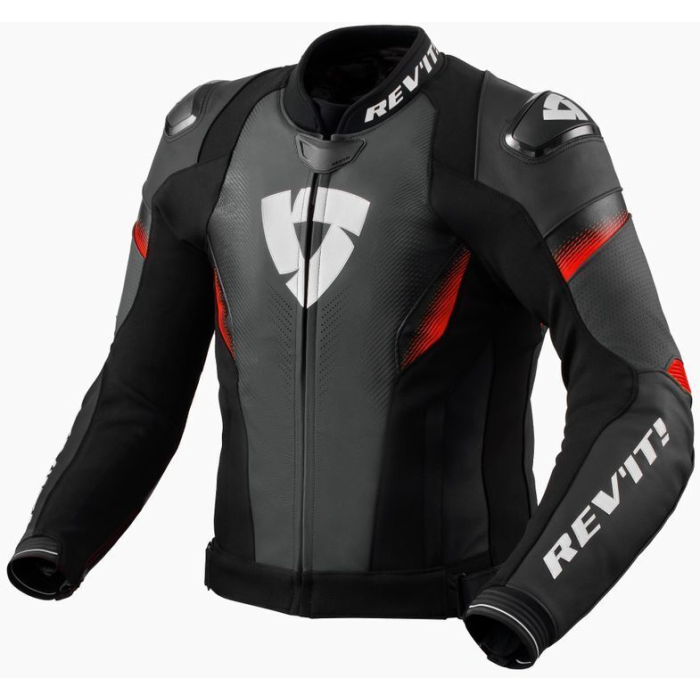 REV'IT Control Jacket Black/Neon Red