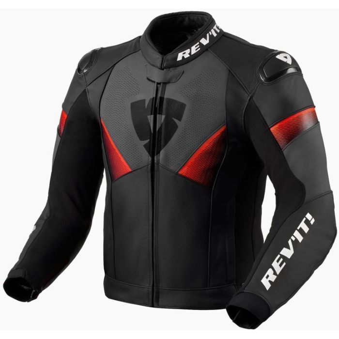 REV'IT Argon 2 Jacket Black/Neon Red