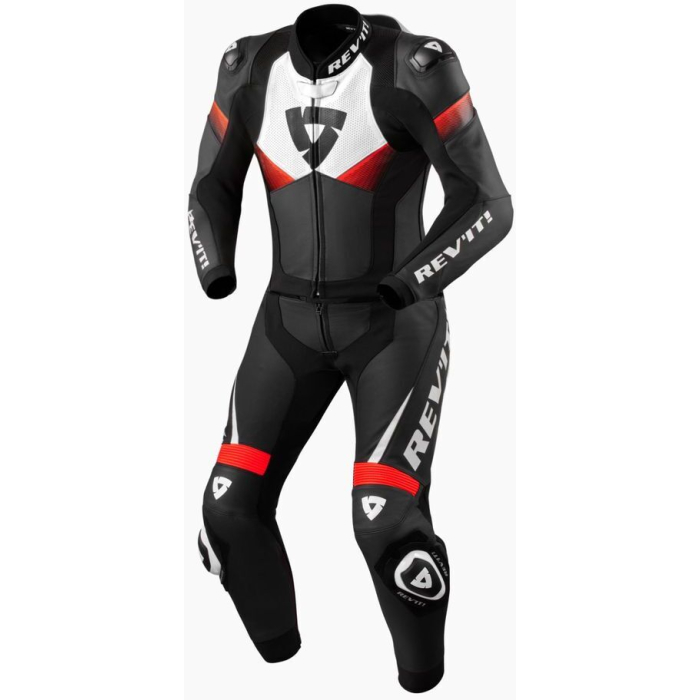 REV'IT Argon 2 Combi Black/Neon Red