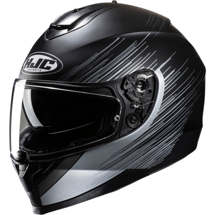 HJC C70N Sway Black/White