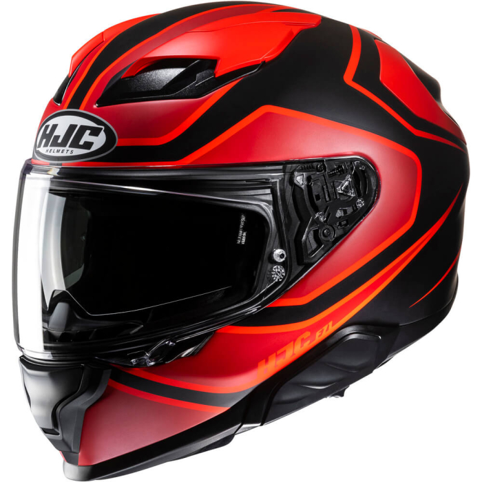 HJC F71 Idle Black/Red