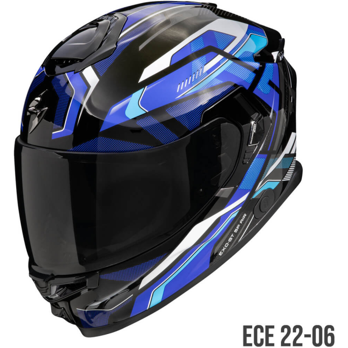 Scorpion EXO-GT SP AIR Augusta Black/Grey/Blue