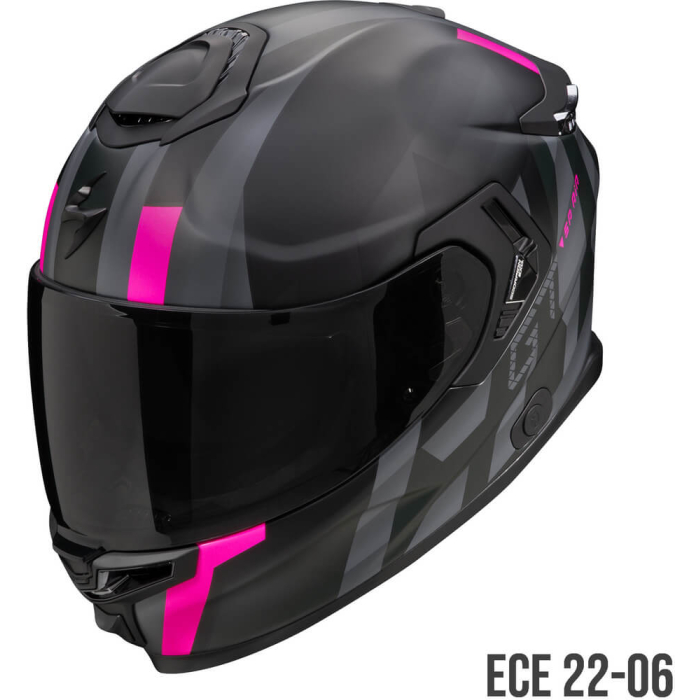 Scorpion EXO-GT SP AIR Touradven Matt Black/Pink