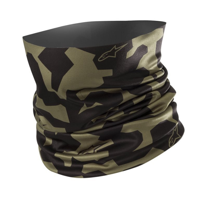 Alpinestars Camo Neck Tube Military Green Black 6080