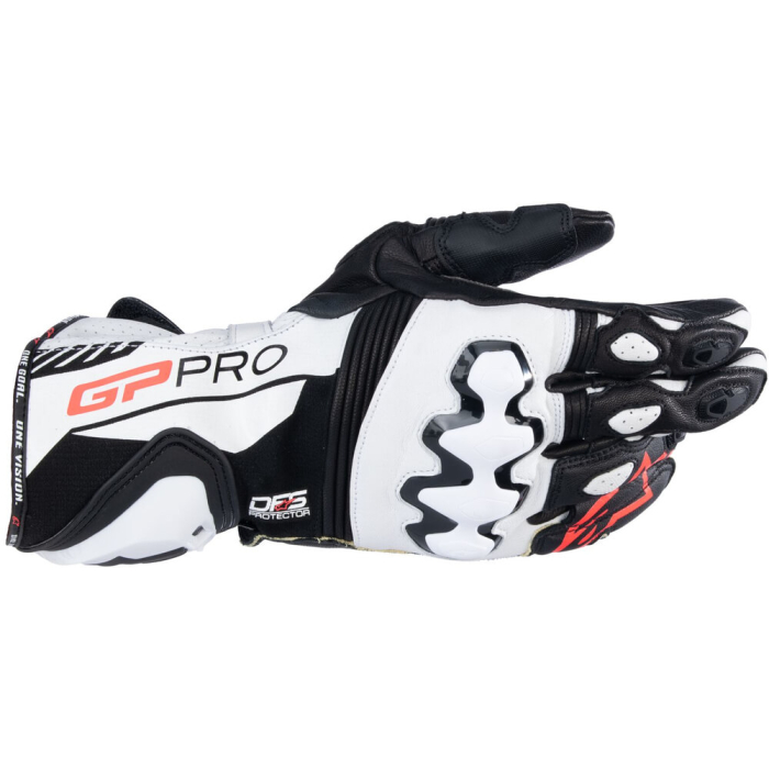 Alpinestars GP Pro R4 Gloves Black White 12