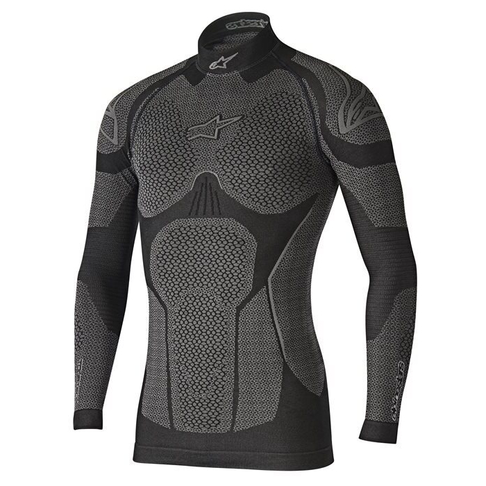 Alpinestars Ride Tech Top Long Sleeve Winter Black Gray 106