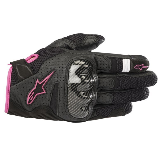 Alpinestars Stella Smx-1 Air V2 Gloves Black Fuchsia 1039