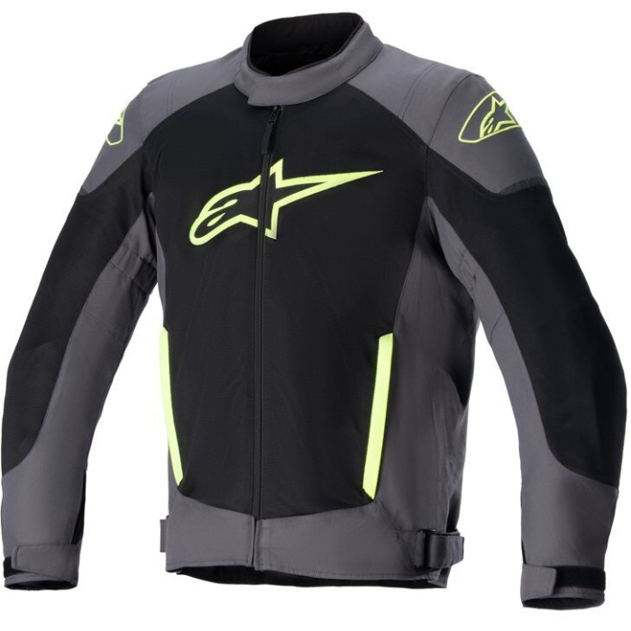 Alpinestars T-SP X Superair Jacket Tar Gray Black Yellow Fluo 9151