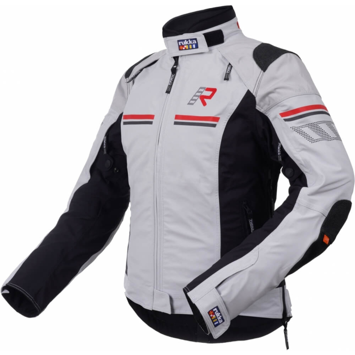 Rukka Armatou-R Lady Jacket Grey/Red 200