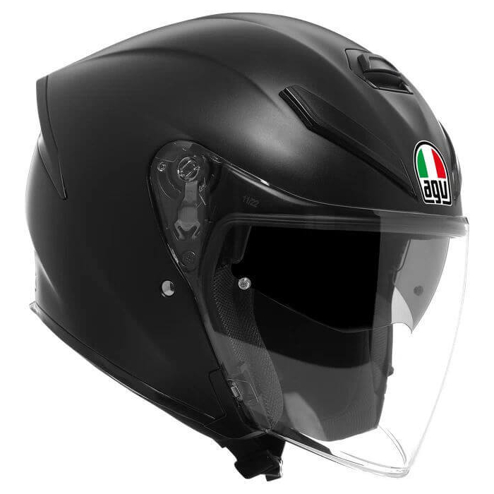 AGV K5 Jet Evo Control Matt Black/White 006