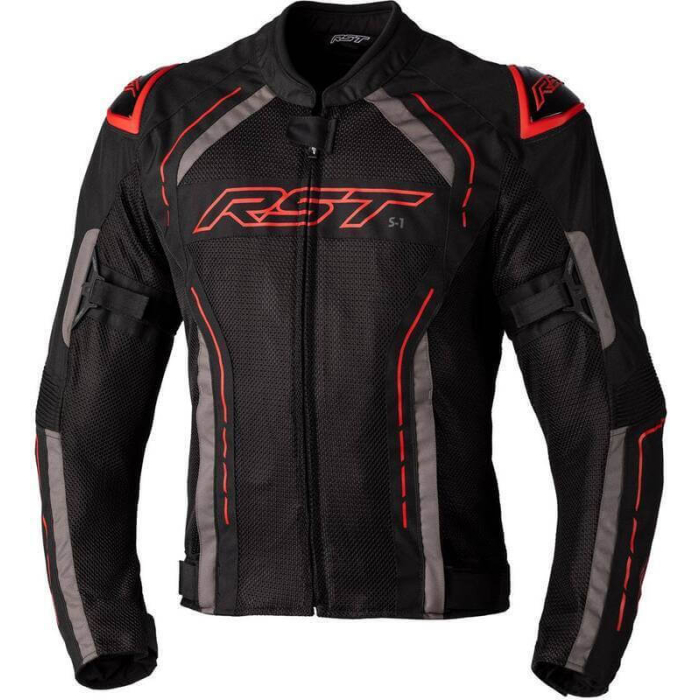 RST RST S1 Mesh CE Textile Jacket Black/Red