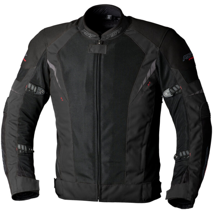 RST RST textile Ventilator-XT CE Men Jacket Black